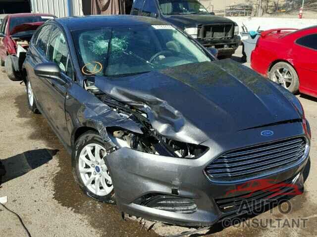 FORD FUSION 2016 - 3FA6P0G7XGR249978