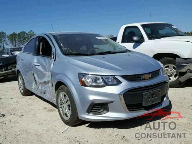 CHEVROLET SONIC 2017 - 1G1JB5SH1H4152641