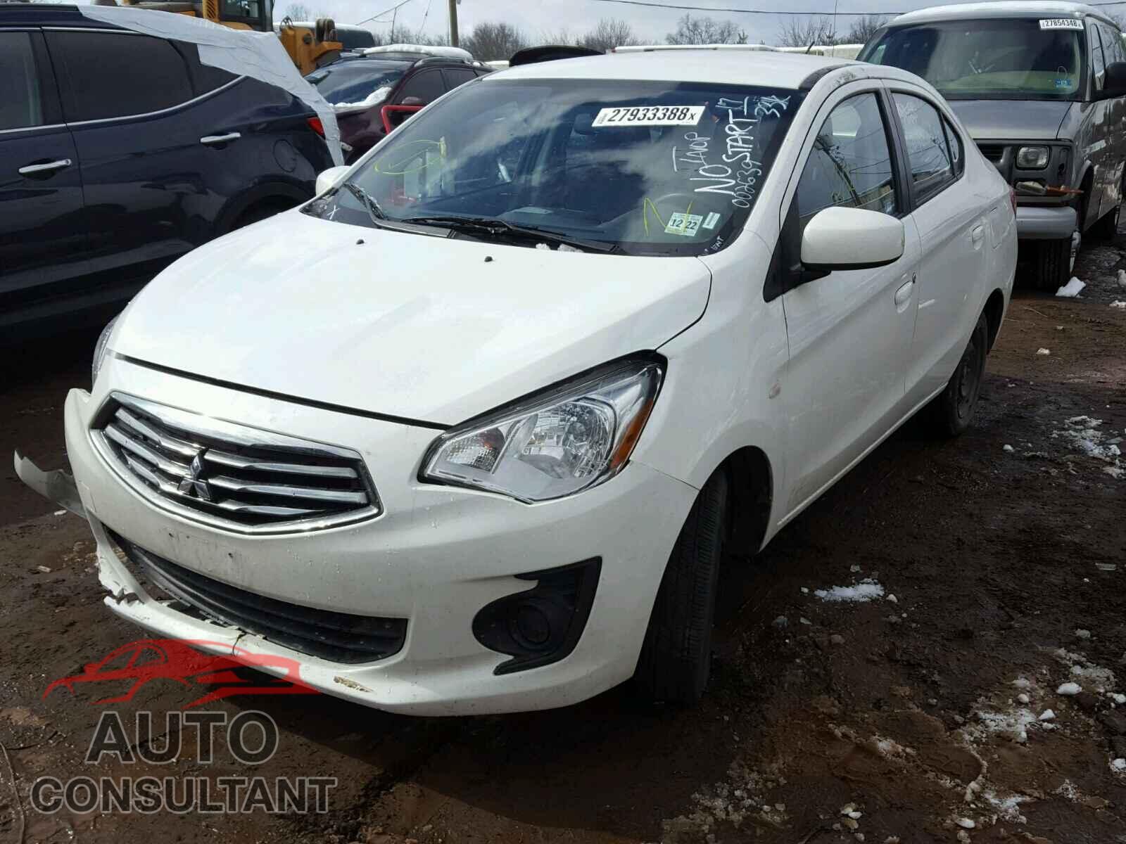 MITSUBISHI MIRAGE 2017 - ML32F3FJ3HH002639