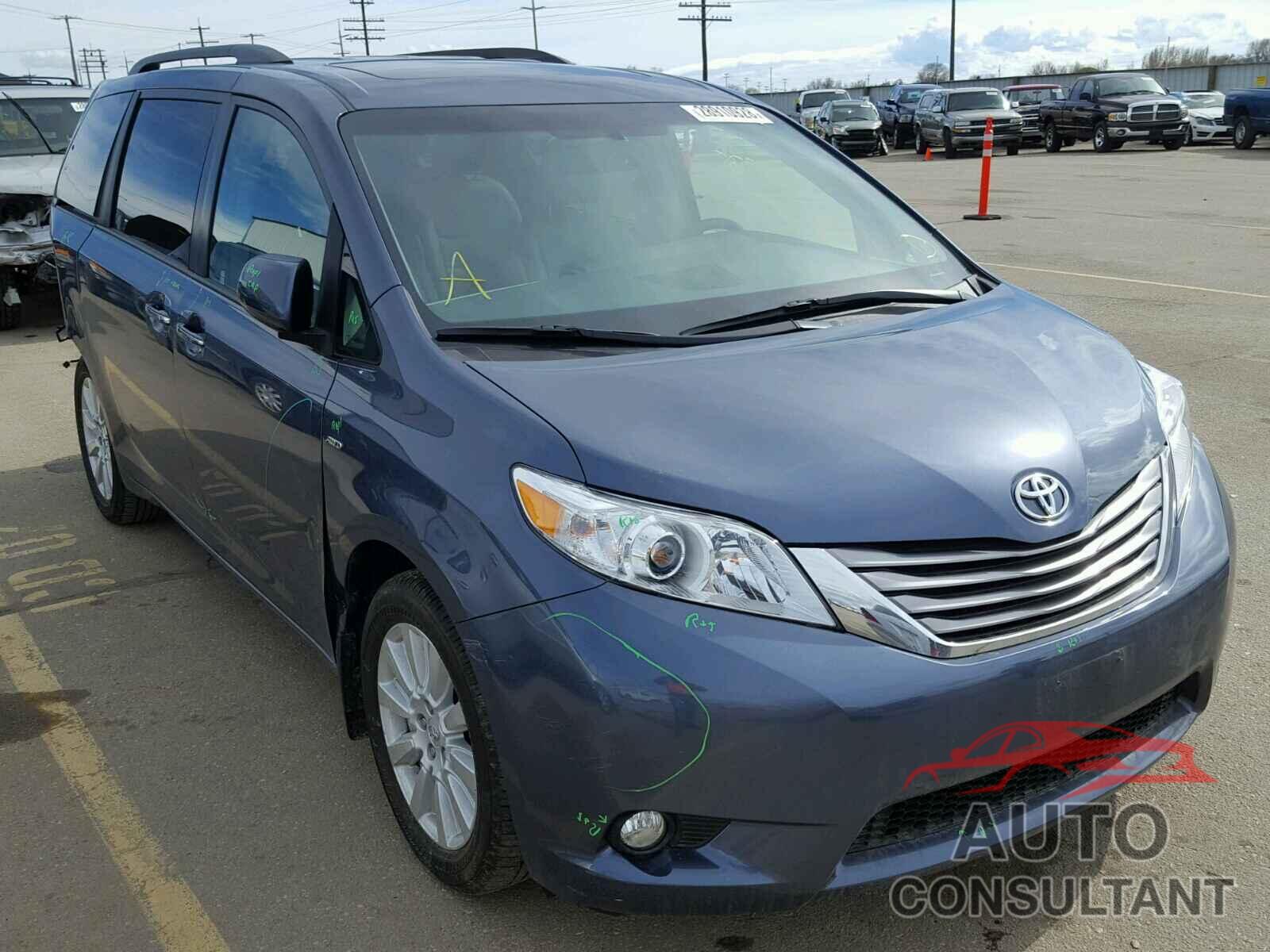 TOYOTA SIENNA 2017 - 5TDDZ3DC9HS178625