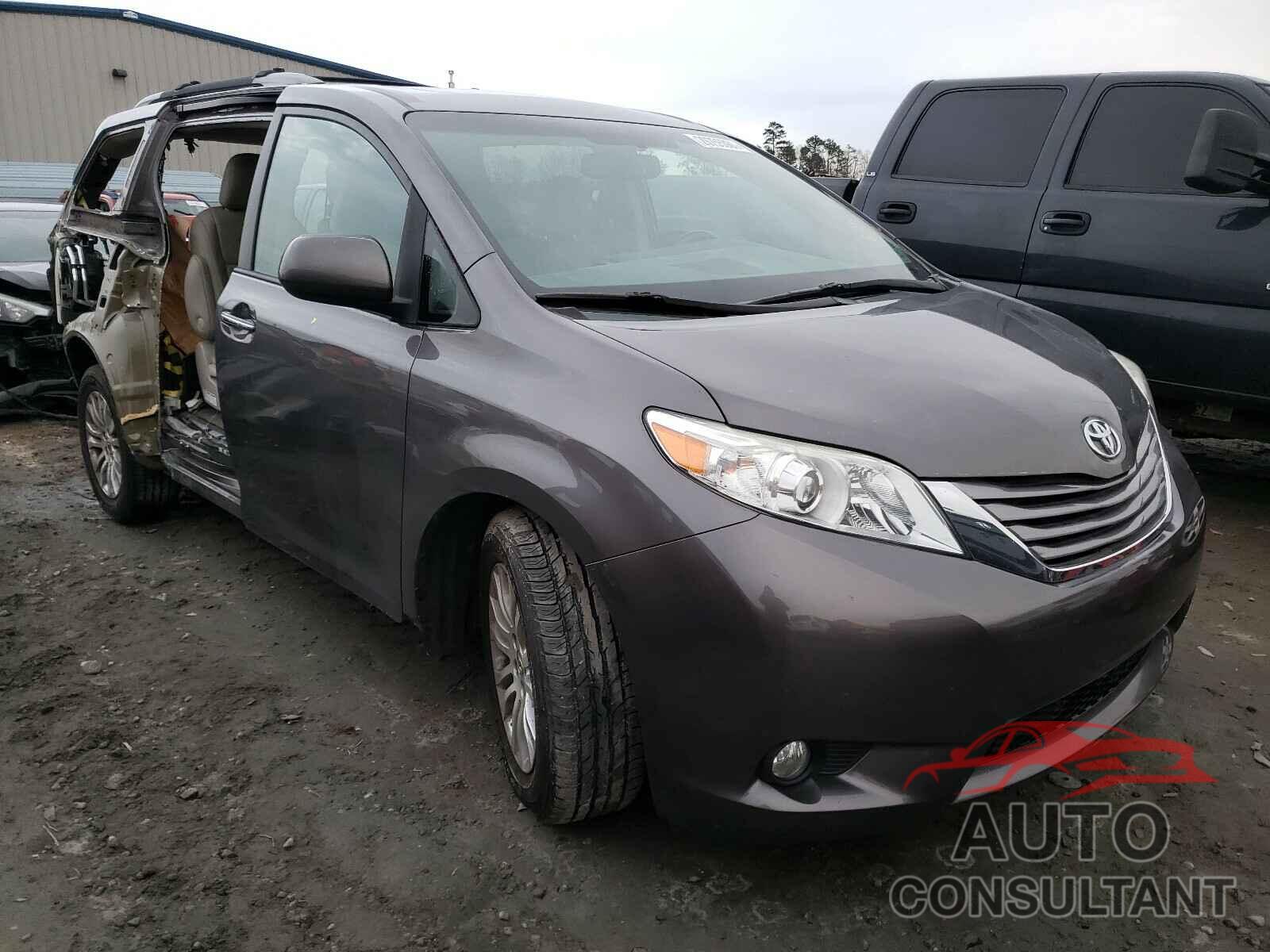 TOYOTA SIENNA 2016 - 5TDYK3DC9GS695539