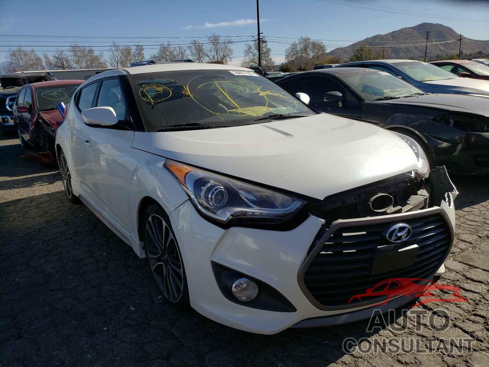 HYUNDAI VELOSTER 2016 - KMHTC6AE8GU263532