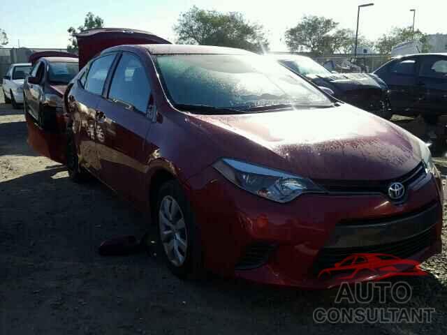 TOYOTA COROLLA 2015 - 2T1BURHEXFC345357