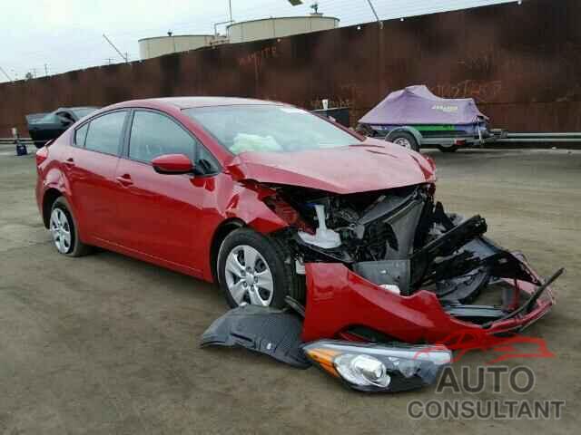 KIA FORTE 2016 - KNAFK4A69G5611654