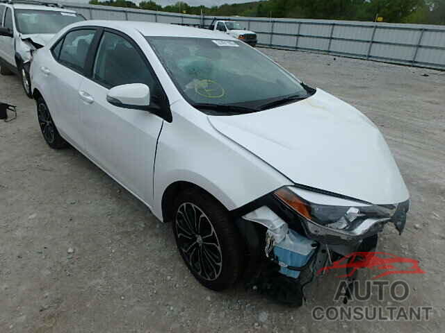 TOYOTA COROLLA 2015 - 5YFBURHE5FP274150