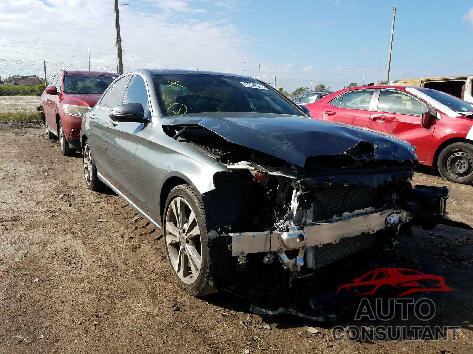 MERCEDES-BENZ C CLASS 2018 - 55SWF4JB4JU278840