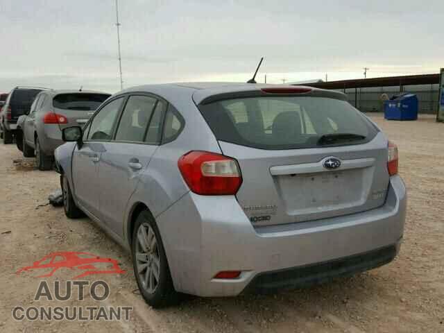 SUBARU IMPREZA 2015 - JF1GPAC63F8330134