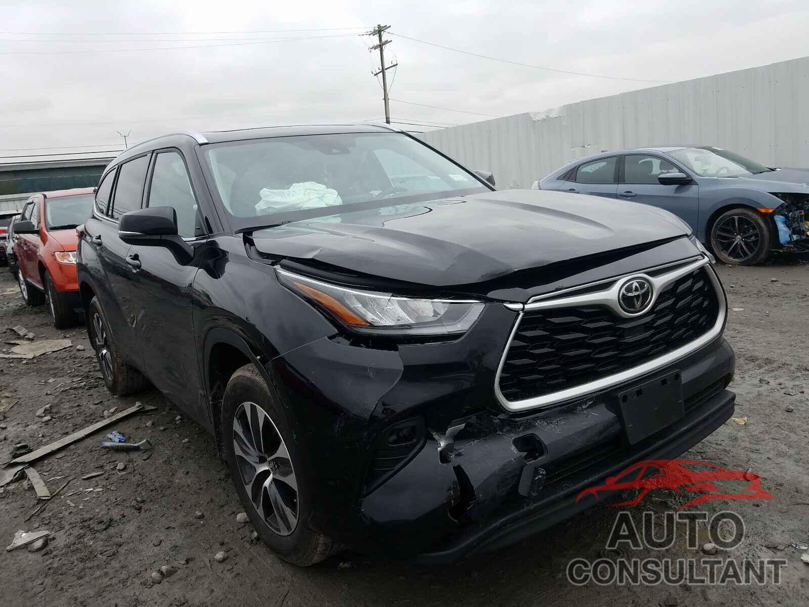 TOYOTA HIGHLANDER 2020 - 5TDGZRBH5LS508428