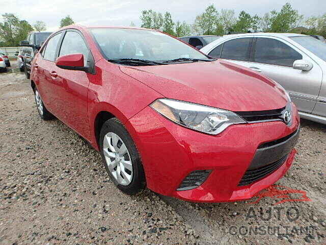 TOYOTA COROLLA 2015 - 5YFBURHE4FP358945