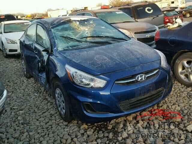 HYUNDAI ACCENT 2016 - KMHCT4AE2GU155802