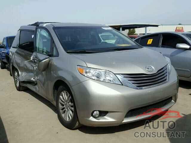 TOYOTA SIENNA 2015 - 5TDYK3DC9FS602808