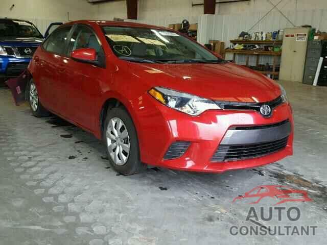 TOYOTA COROLLA 2015 - 5YFBURHE2FP191761
