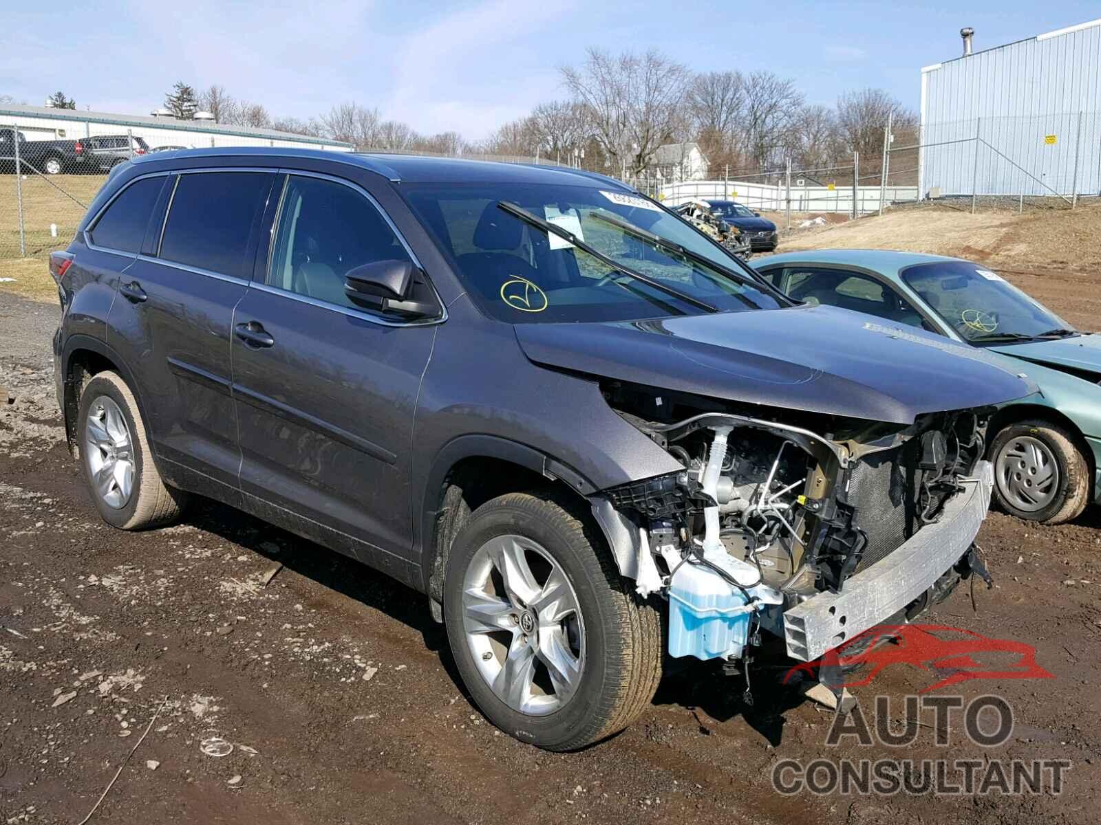 TOYOTA HIGHLANDER 2016 - 5TDDKRFH6GS296615