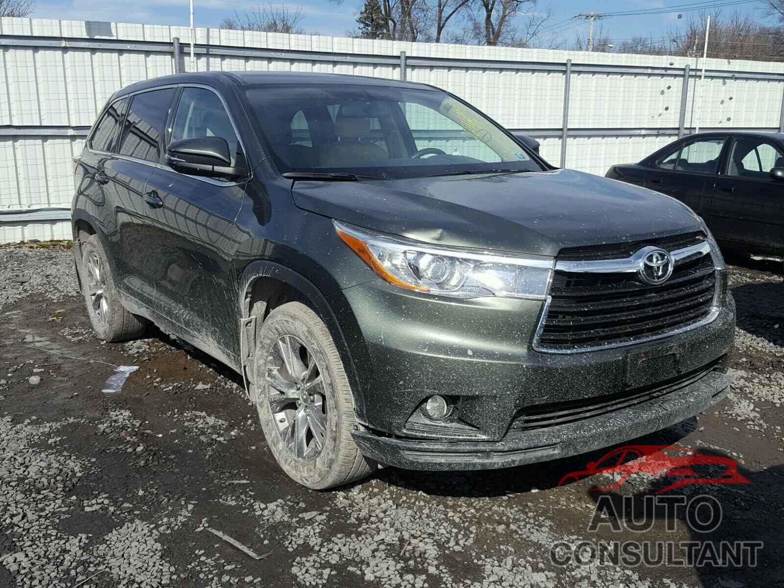 TOYOTA HIGHLANDER 2015 - 5TDBKRFH6FS081340