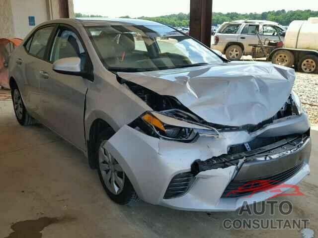 TOYOTA COROLLA 2015 - 2T1BURHE1FC476516