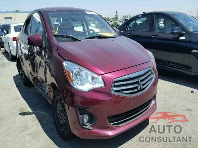 MITSUBISHI MIRAGE 2017 - ML32F3FJ7HHF09594