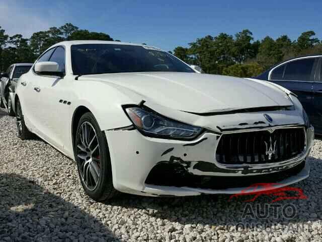 MASERATI ALL MODELS 2015 - ZAM57RTA0F1144298