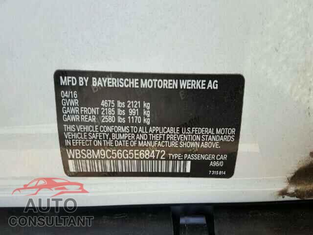 BMW M3 2016 - WBS8M9C56G5E68472