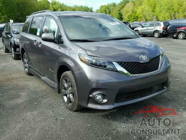 TOYOTA SIENNA 2015 - 5TDXK3DC6FS676425