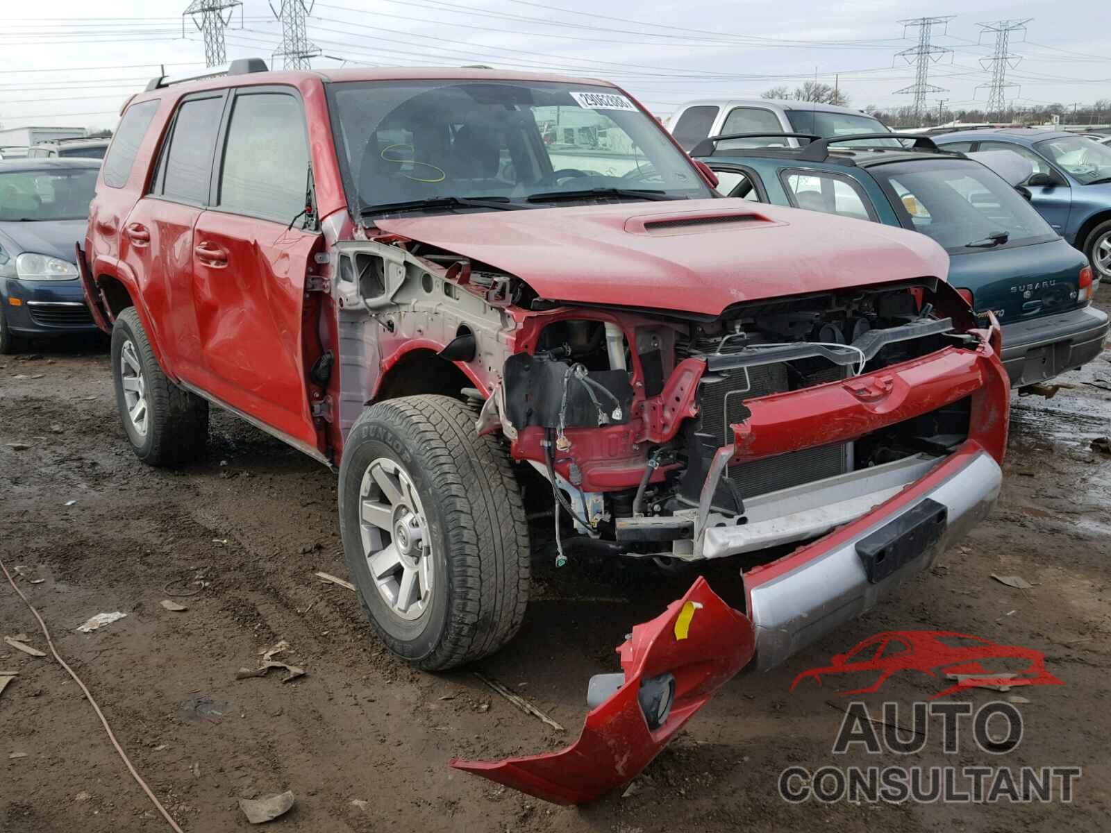 TOYOTA 4RUNNER 2016 - JTEBU5JR9G5277035