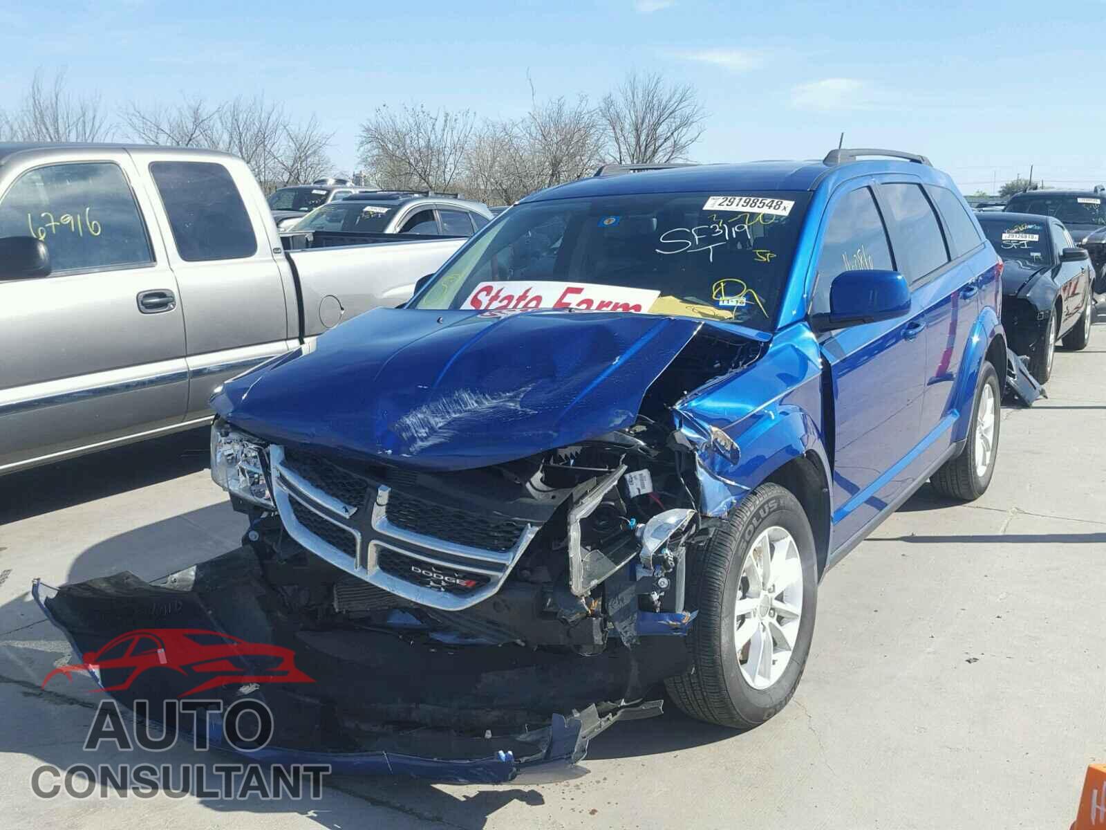 DODGE JOURNEY 2015 - 3C4PDCBG8FT654996