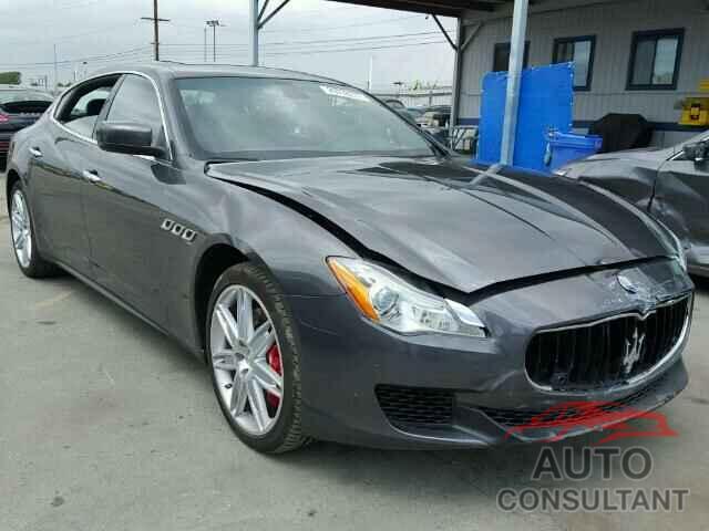 MASERATI ALL MODELS 2016 - ZAM56RPA7G1191813