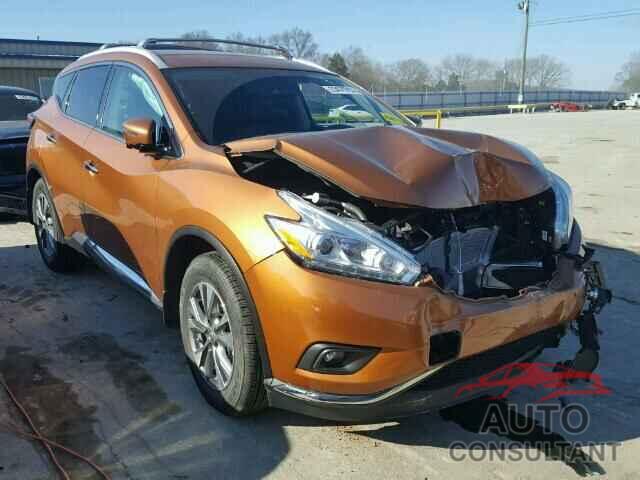 NISSAN MURANO 2016 - 5N1AZ2MHXGN120547