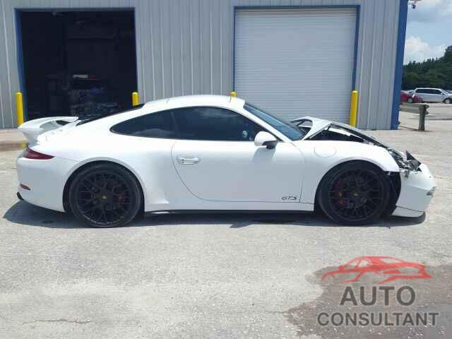 PORSCHE 911 2015 - WP0AB2A9XFS125222