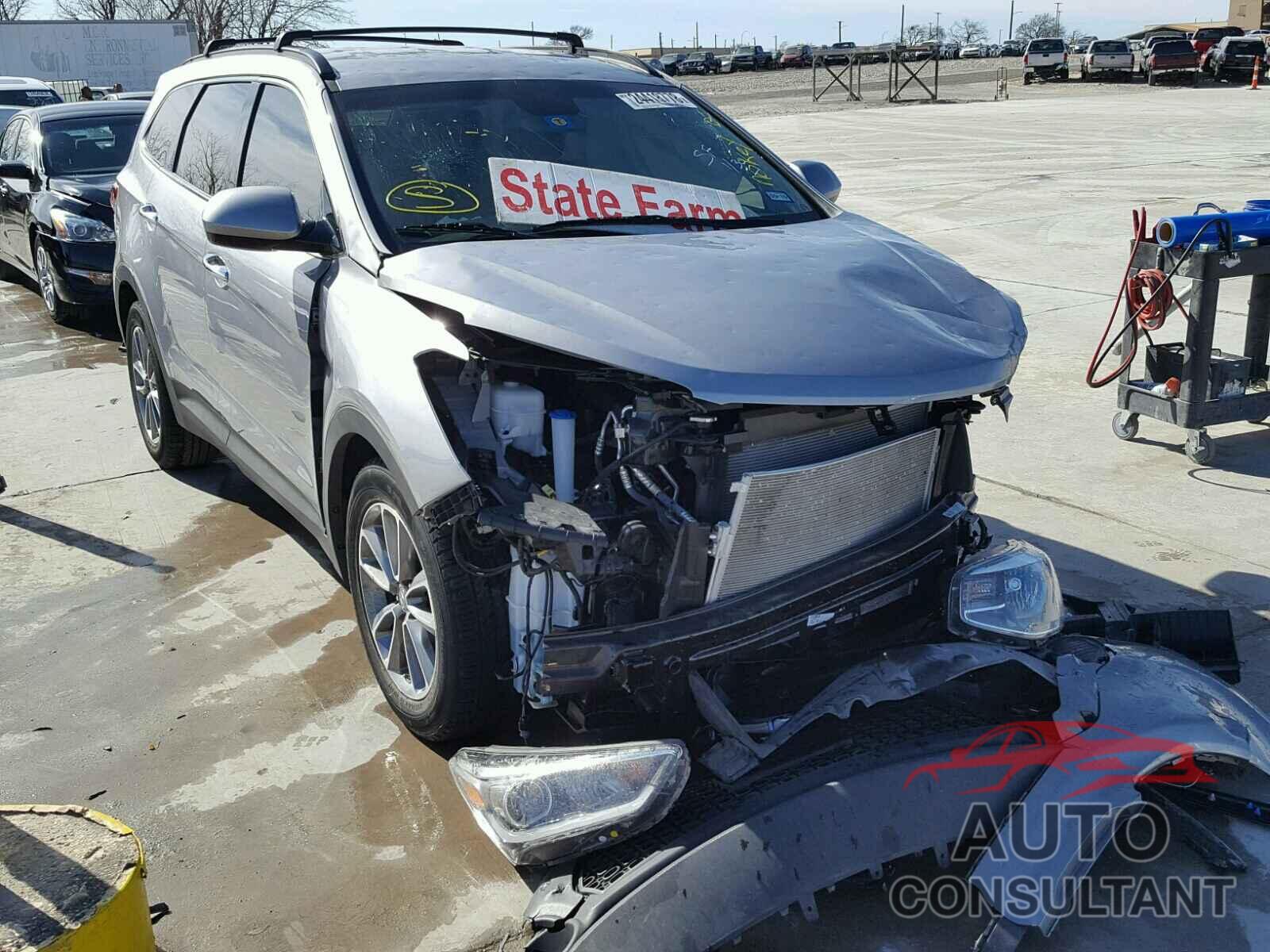 HYUNDAI SANTA FE 2017 - KM8SM4HF8HU172709