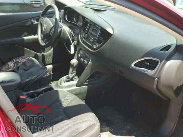 DODGE DART 2015 - 1C3CDFBB6FD251162