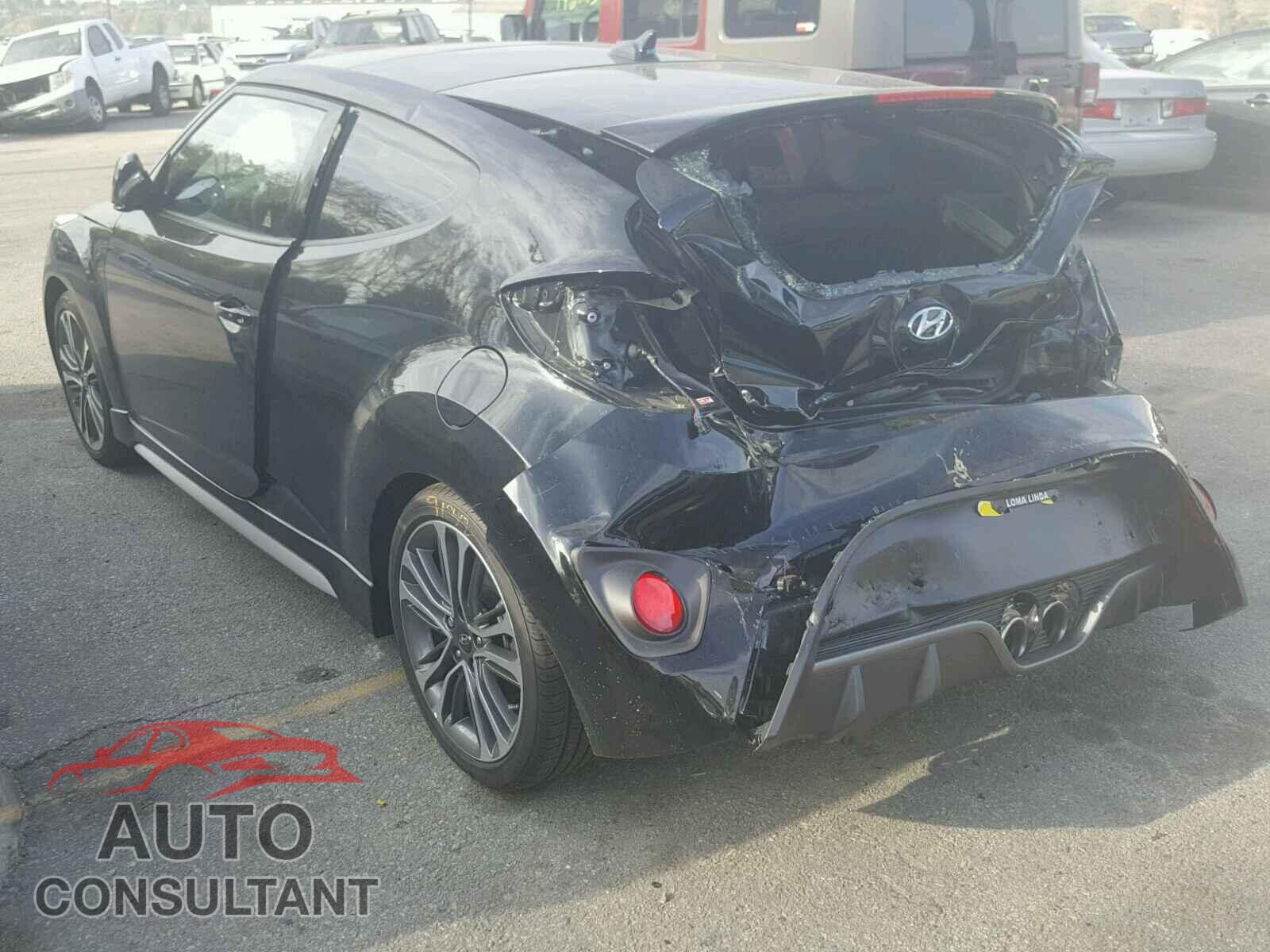 HYUNDAI VELOSTER 2017 - KMHTC6AE2HU312998