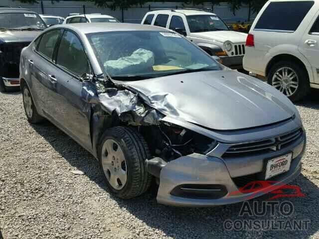 DODGE DART 2016 - 1C3CDFAAXGD531371