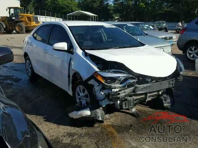 TOYOTA COROLLA 2016 - 2T1BURHE2GC481449