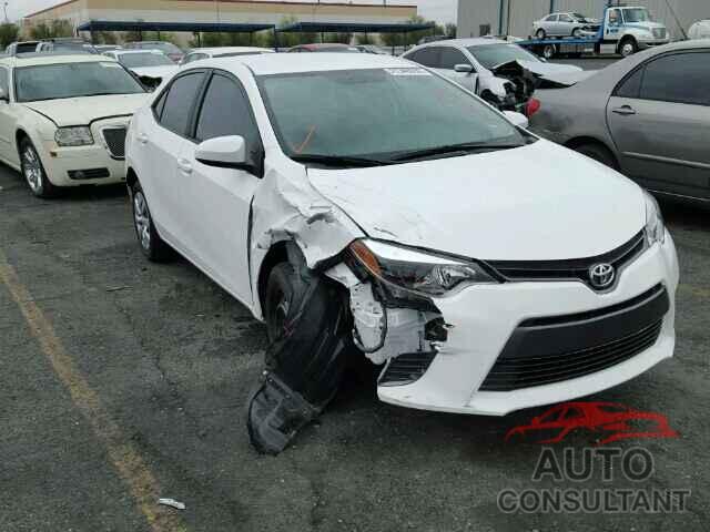 TOYOTA COROLLA 2016 - 2T1BURHE1GC565603