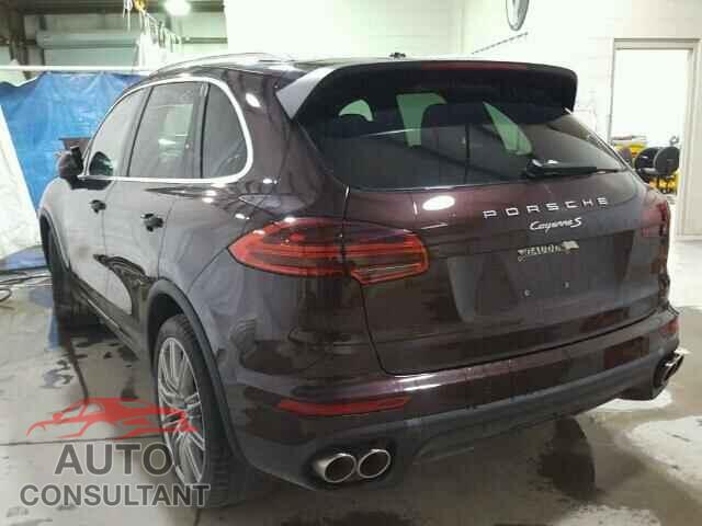 PORSCHE CAYENNE 2016 - WP1AB2A25GLA94331