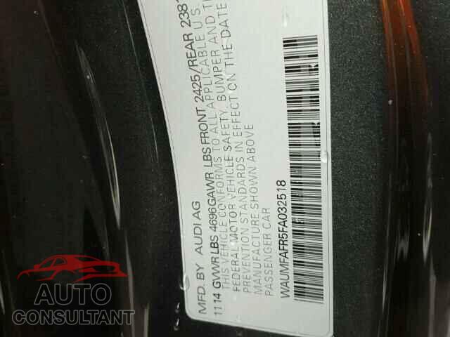 AUDI A5 2015 - WAUMFAFR5FA032518