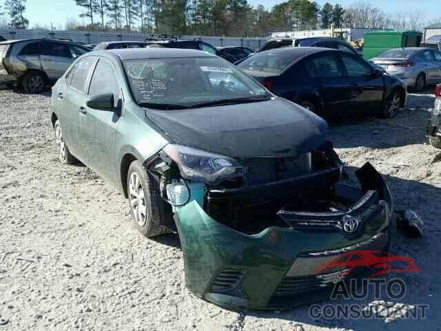 TOYOTA COROLLA 2016 - 2T1BURHE1GC580702