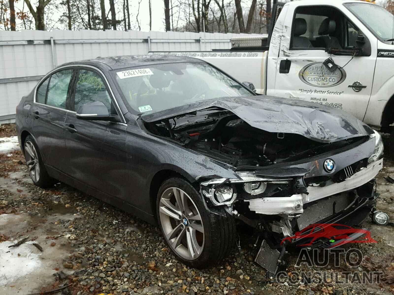 BMW 3 SERIES 2016 - WBA8B7C53GK487106