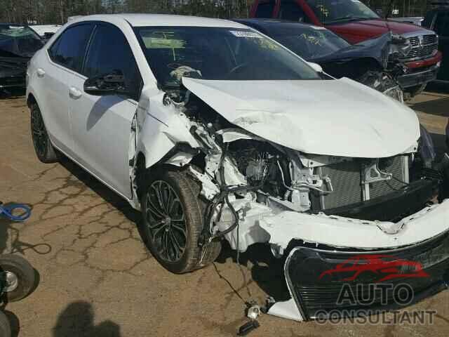 TOYOTA COROLLA 2015 - 2T1BURHE1FC311498