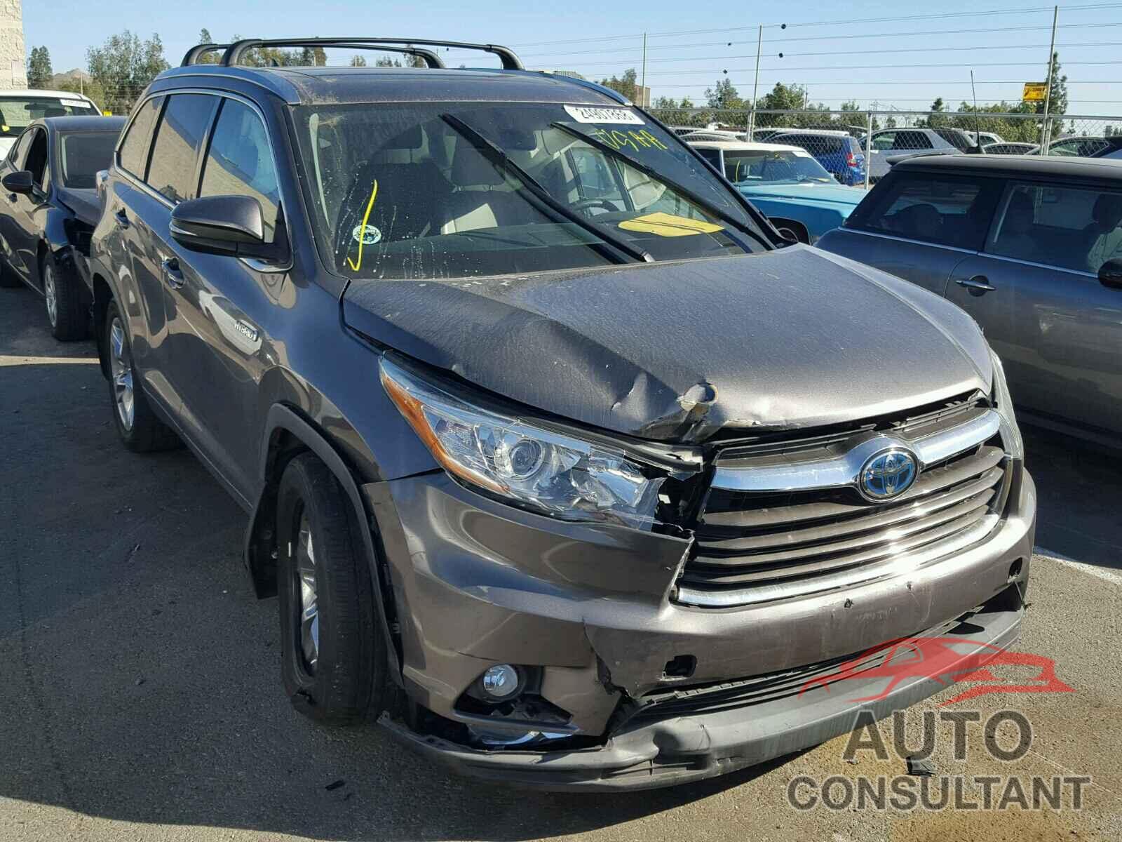 TOYOTA HIGHLANDER 2015 - 5TDDCRFHXFS010079