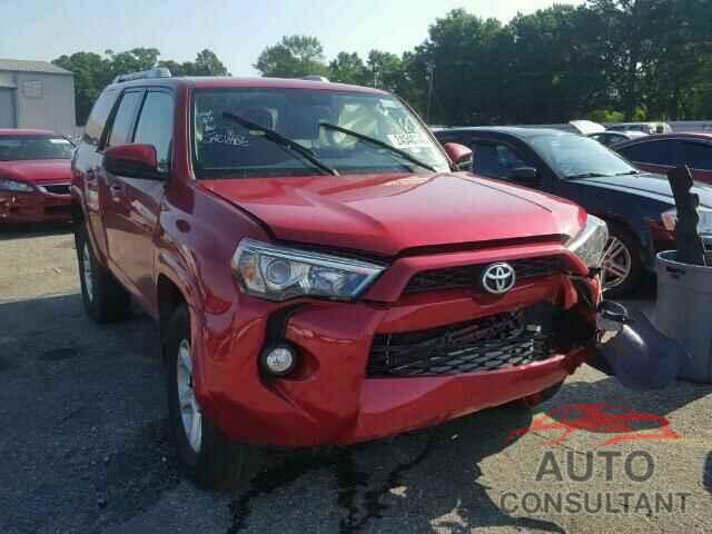 TOYOTA 4RUNNER 2015 - JTEZU5JR5F5088220