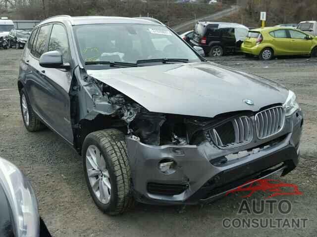 BMW X3 2016 - 5UXWX9C55G0D68946