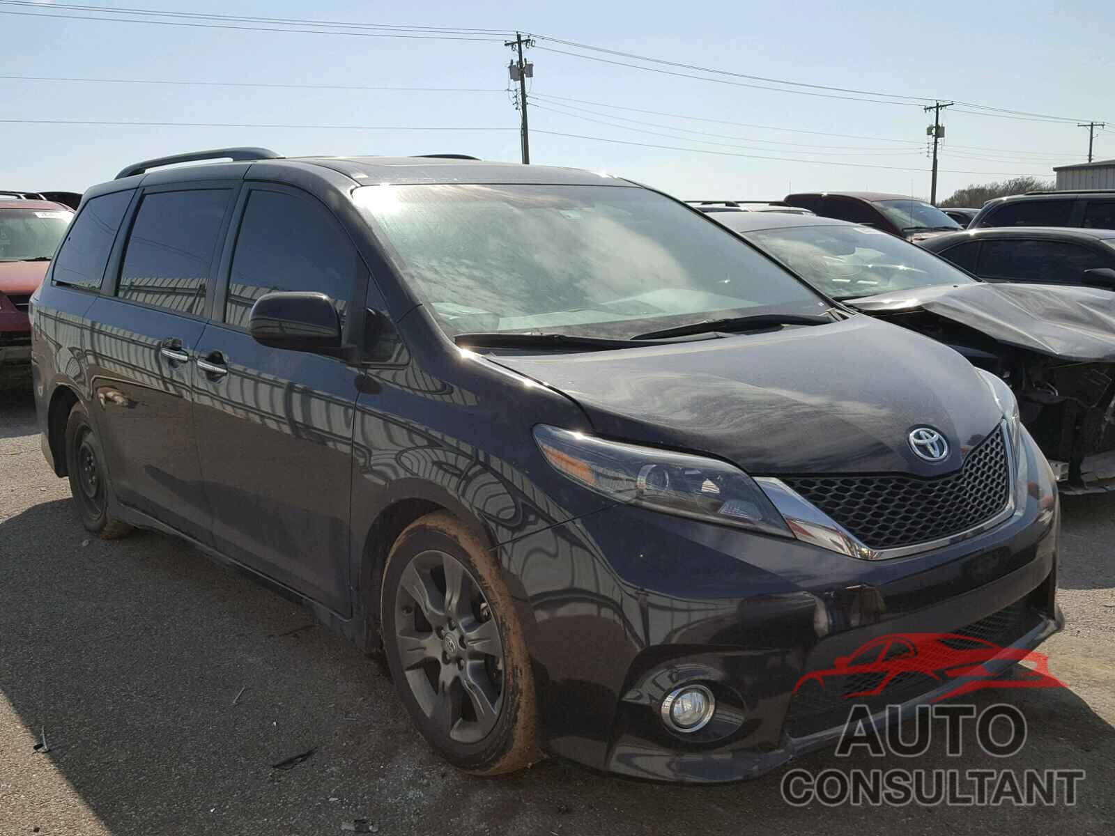 TOYOTA SIENNA 2015 - 5TDXK3DC6FS686422