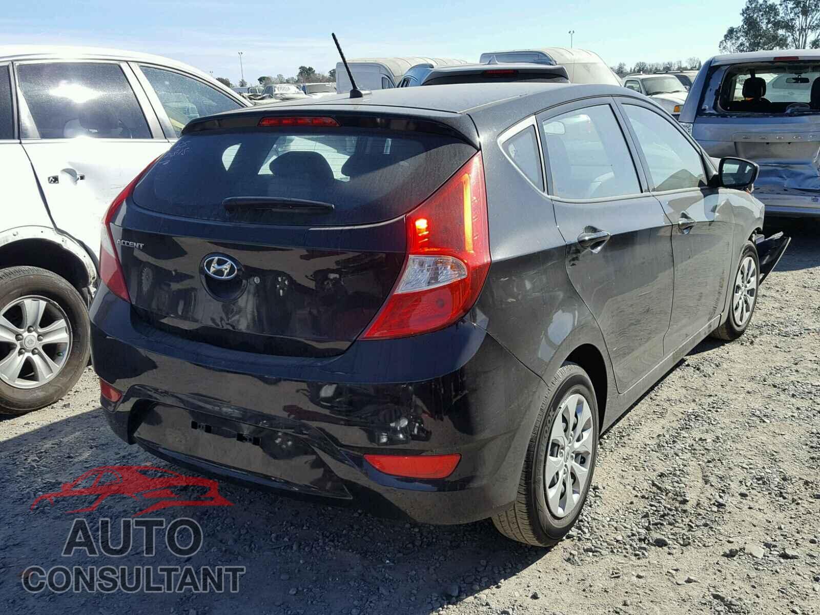 HYUNDAI ACCENT 2017 - KMHCT5AE6HU348672