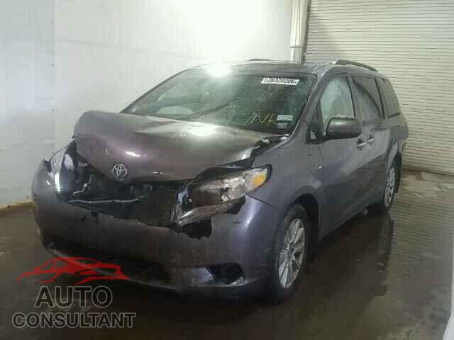 TOYOTA SIENNA 2017 - 5TDDZ3DC9HS149755