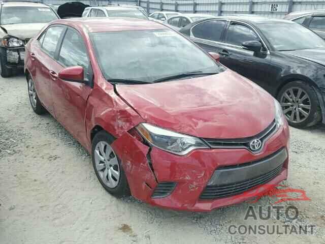 TOYOTA COROLLA 2016 - 2T1BURHE1GC554780
