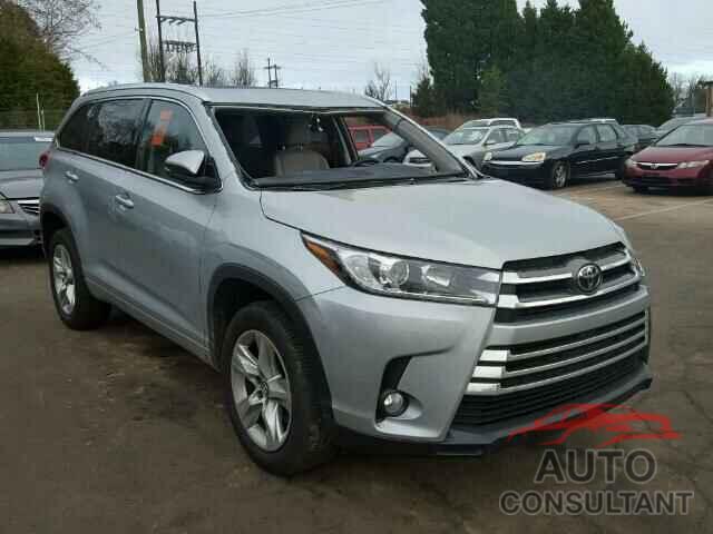 TOYOTA HIGHLANDER 2017 - 5TDYZRFH4HS219479