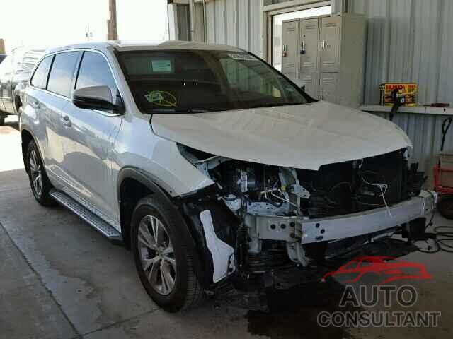 TOYOTA HIGHLANDER 2015 - 5TDZKRFH9FS089687