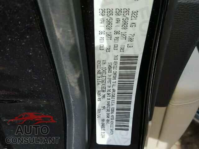 DODGE DURANGO 2016 - 1C4SDJET5GC416530