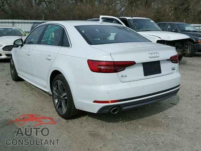 AUDI A4 2017 - WAUENAF43HN030242